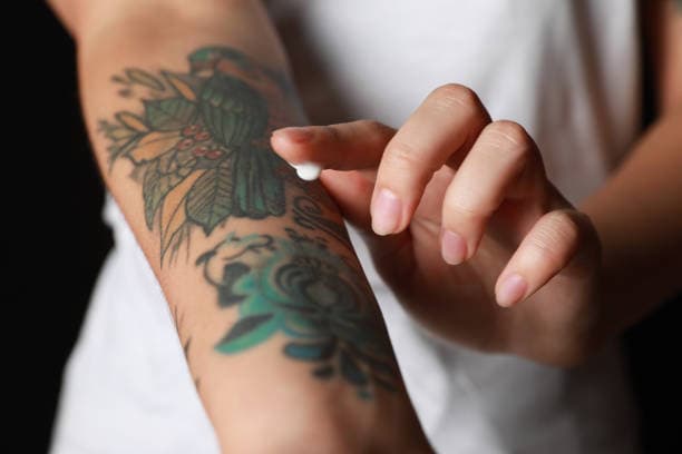 Skin Tattoo aftercare