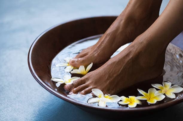What happens during a pedicure?