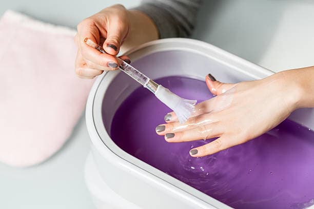 What is a paraffin manicure?